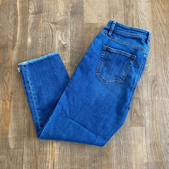 Loft Jeans Skinny Curvy Crop Womens Size 4 Pants - Picture 3 of 10